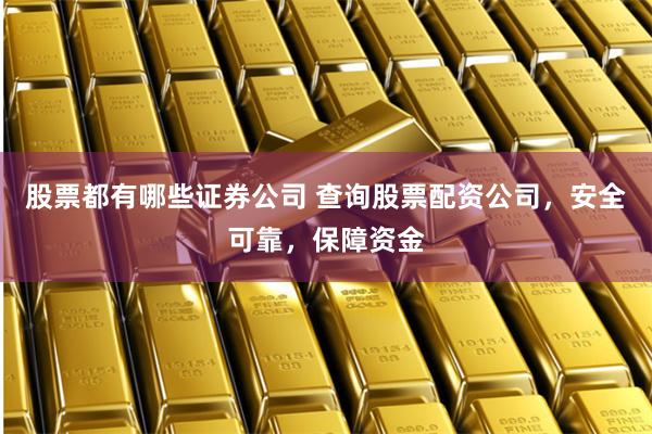 股票都有哪些证券公司 查询股票配资公司，安全可靠，保障资金